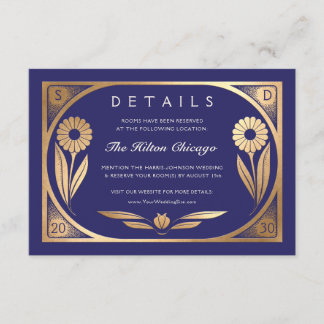 SOLARA II : Wedding Details Card