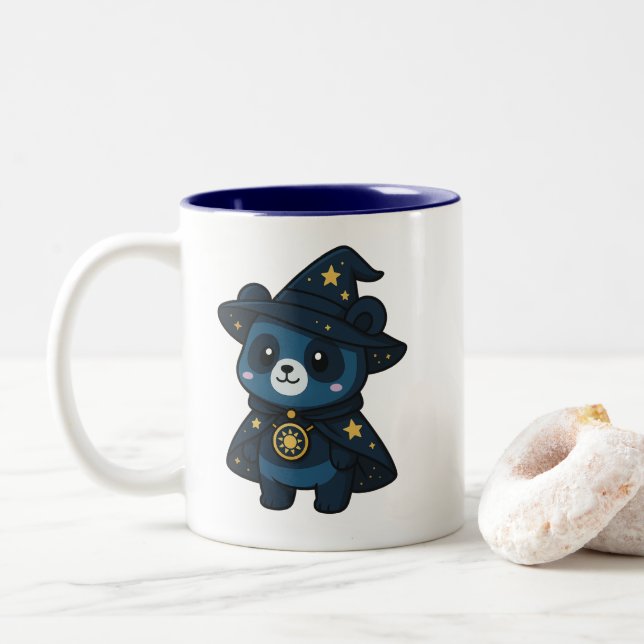 Solari the Sunweaver Two-Tone Coffee Mug (With Donut)