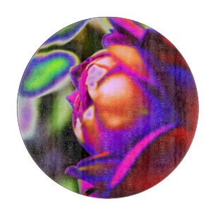 Solarised Rose by Shirley Taylor Cutting Board