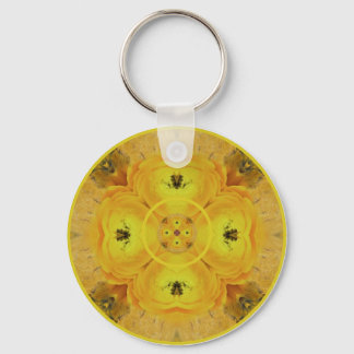 solarplexuschakramandala5 key ring