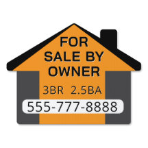 SOLD! For Sale by Owner yard sign