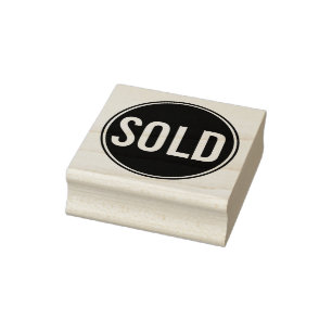 SOLD RUBBER STAMP
