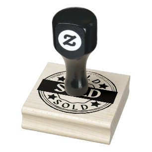SOLD RUBBER STAMP