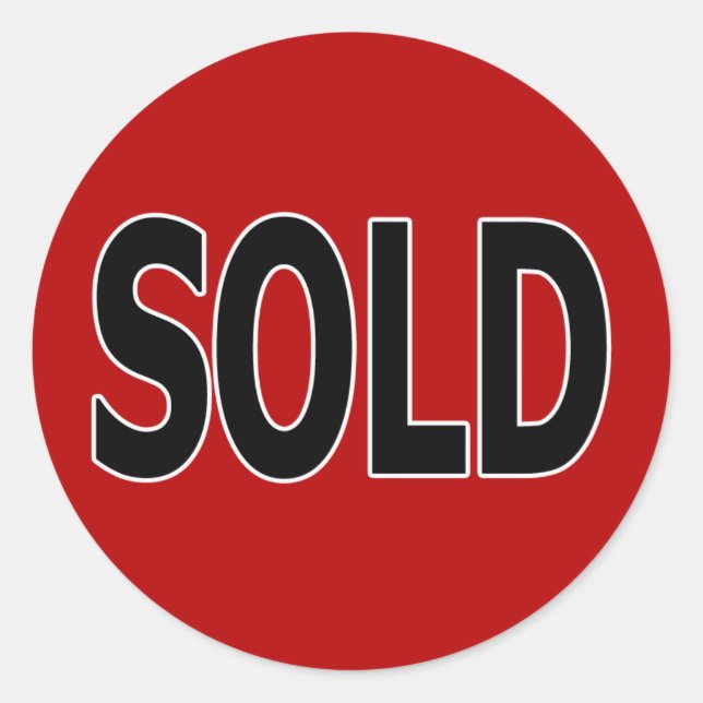 Sold Stickers (Front)