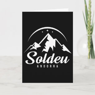 Soldeu Andorra Ski Resort Skiing Snowboarding Card