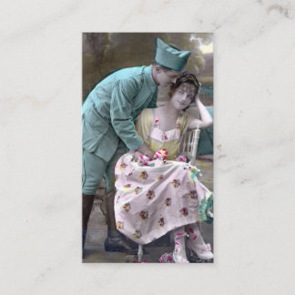 Soldier and Lover Business Card