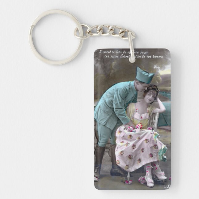 Soldier and Lover Key Ring (Front)