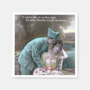 Soldier and Lover Napkin