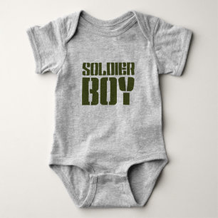 SOLDIER BOY BABY BODYSUIT
