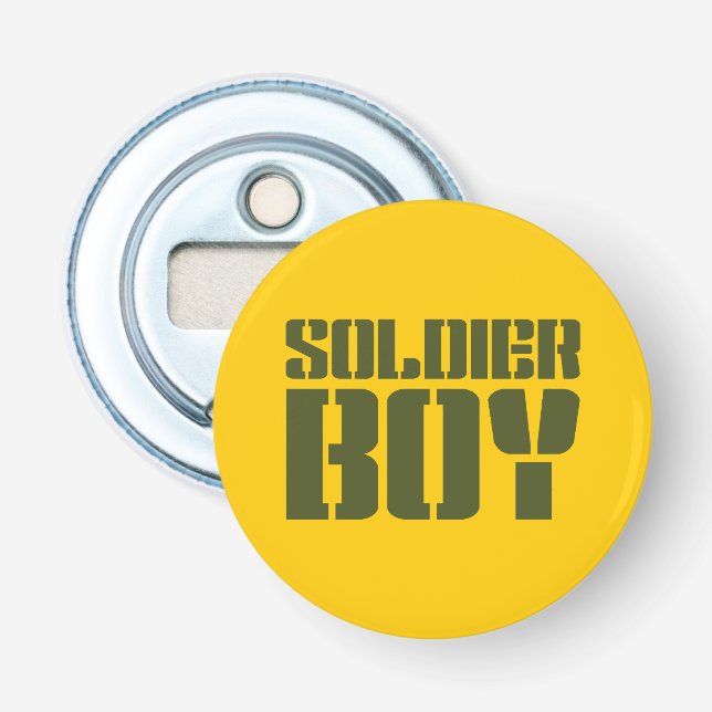 SOLDIER BOY BOTTLE OPENER (Front)