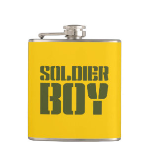 SOLDIER BOY HIP FLASK