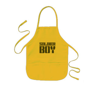 SOLDIER BOY KIDS APRON