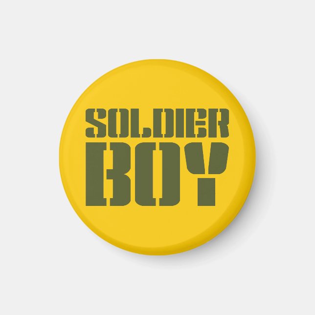 SOLDIER BOY MAGNET (Front)