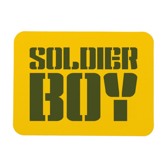 SOLDIER BOY MAGNET (Horizontal)