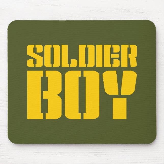 SOLDIER BOY MOUSE MAT (Front)