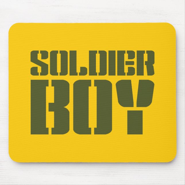 SOLDIER BOY MOUSE MAT (Front)