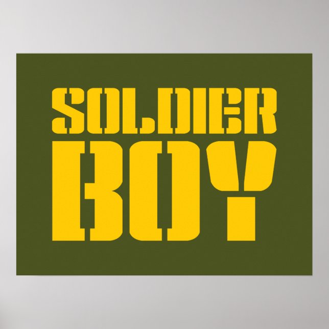 SOLDIER BOY POSTER (Front)