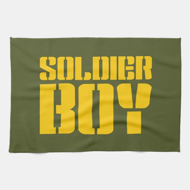 SOLDIER BOY TEA TOWEL (Horizontal)