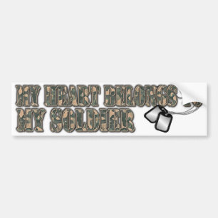 soldier bumper sticker