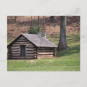Soldier Cabin ~ Valley Forge Postcard