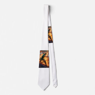 Soldier Designed Print Socks Tie
