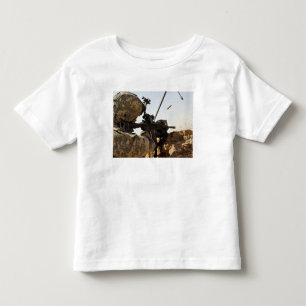 soldier engages enemy forces toddler T-Shirt