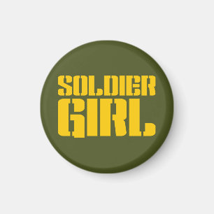 SOLDIER GIRL MAGNET