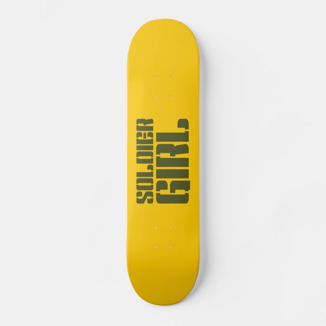 SOLDIER GIRL SKATEBOARD (Front)