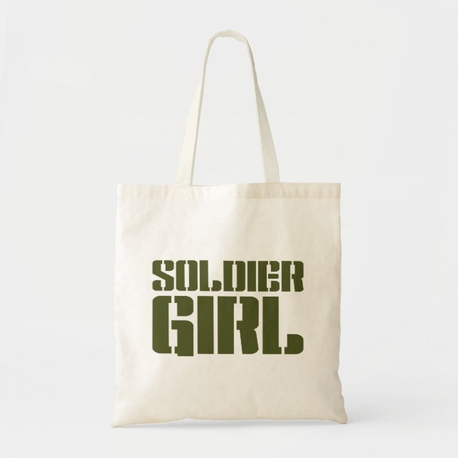 SOLDIER GIRL TOTE BAG (Front)