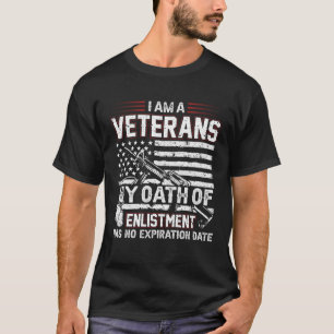 Soldier Honour Duty America Enlistment Has No Expi T-Shirt