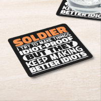 Soldier I Try To Make Things Funny Sayings Soldier