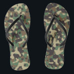 Soldier Joe GI Camouflage Party Flip Flops<br><div class="desc">Wear these camouflage military party flip flops to your birthday,  soldier party or GI JOE theme party!  Makes fabulous party favours.  Available in sizes for any age,  for anyone!  Look for other fun ideas all part of the GI Camouflage collection.</div>