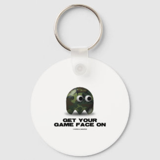 Soldier (Military Camouflage Retro Avatar) Key Ring