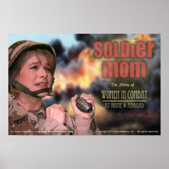 Soldier Mum Poster (extra small) (Front)
