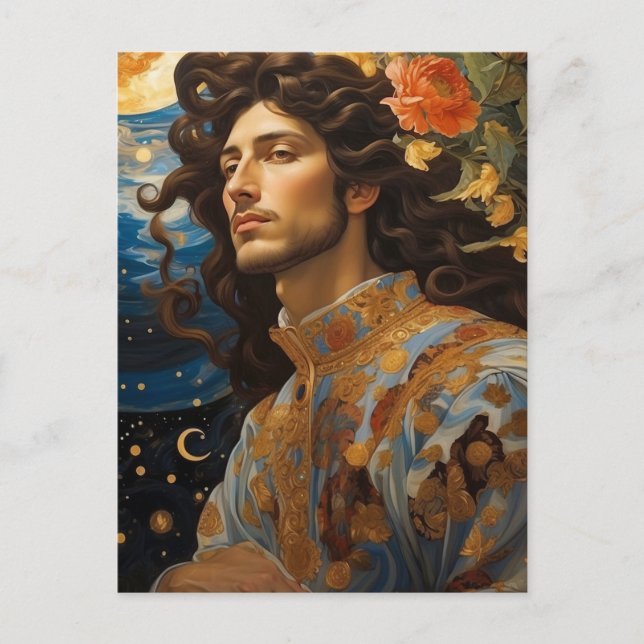 *~* Soldier of  God Planet  Universe Earth AP50 C Postcard (Front)