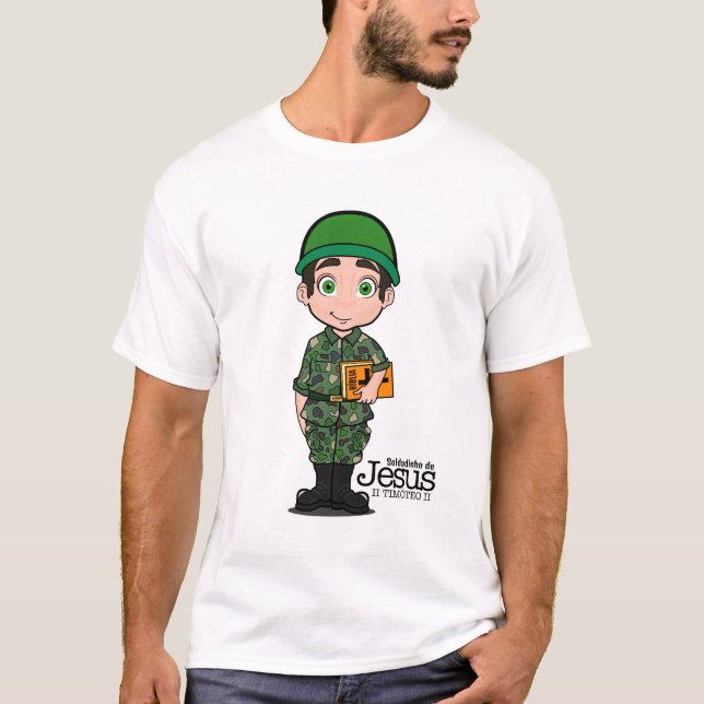 Soldier of Jesus Christ T-Shirt (Front)