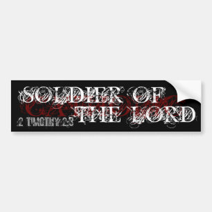 Soldier of the Lord Bumper Sticker
