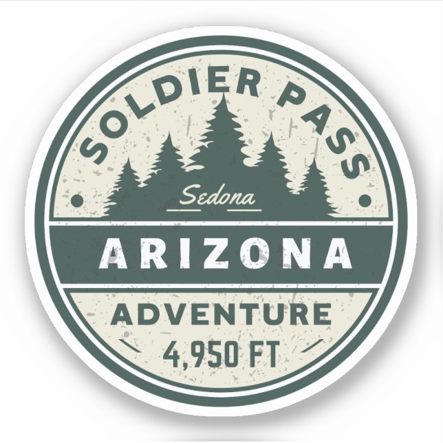  soldier pass Arizona hiking trails (Front)