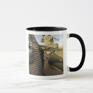 soldier scouts for enemy activity mug