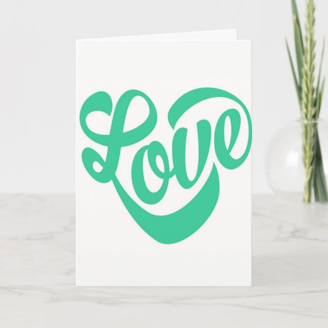 **SOLDIER** SENDING "MY LOVE" TO YOU CARD (Front)