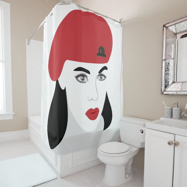 Soldier Shower Curtain (In Situ)