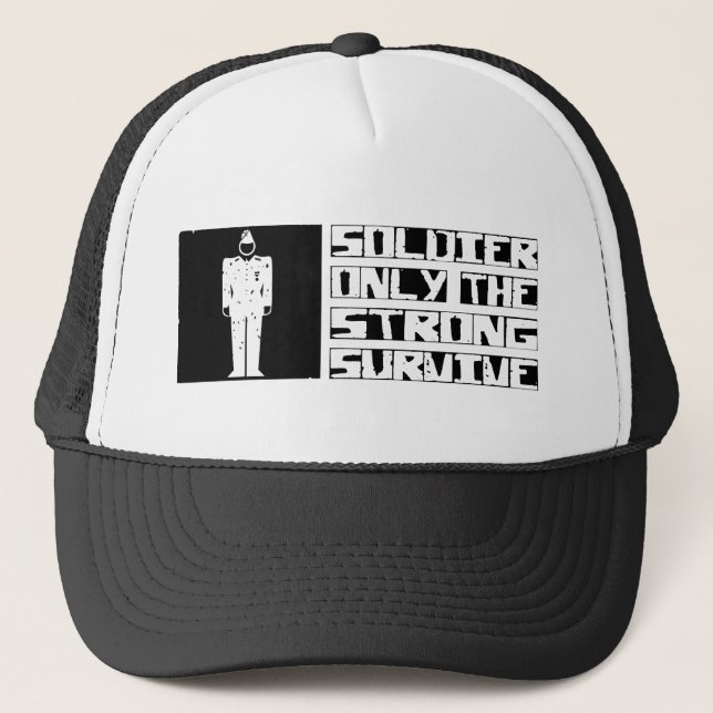 Soldier Survive Trucker Hat (Front)