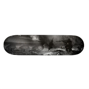 Soldiers at Bougainville (Solomon Islands) 1944 Skateboard