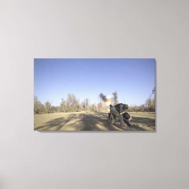 soldiers canvas print (Front)