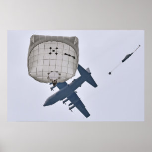 Soldiers Conduct Airborne Operations Poster