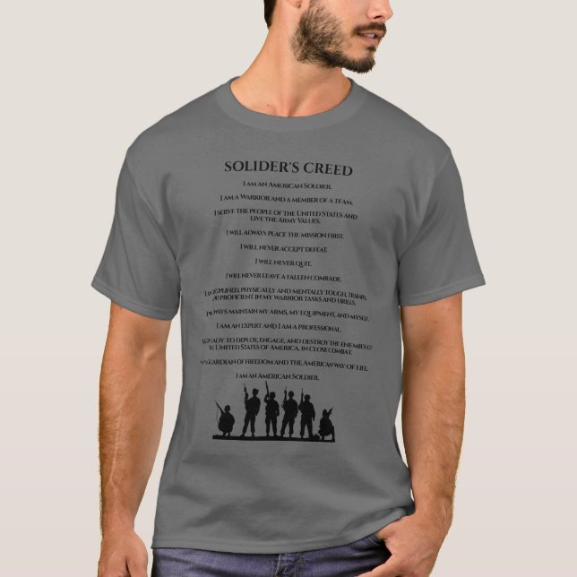 Soldier's Creed Shirt (Front)