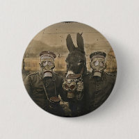Soldiers Donkey and Gas Masks