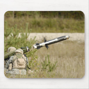 soldiers firing an FGM-148 Javelin Mouse Mat