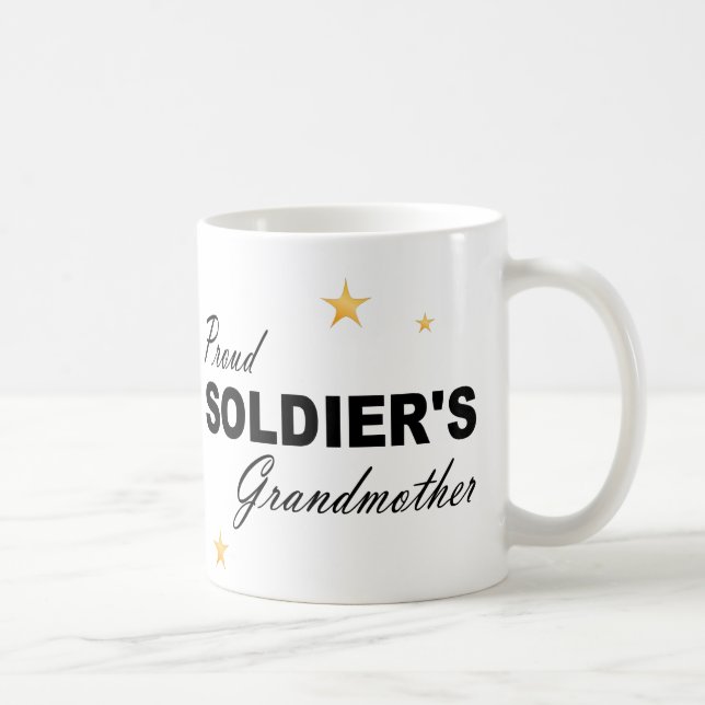 soldiers grandmother coffee mug (Right)