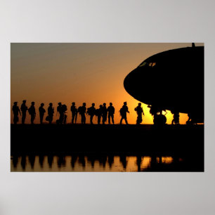 Soldiers Heading Home Poster